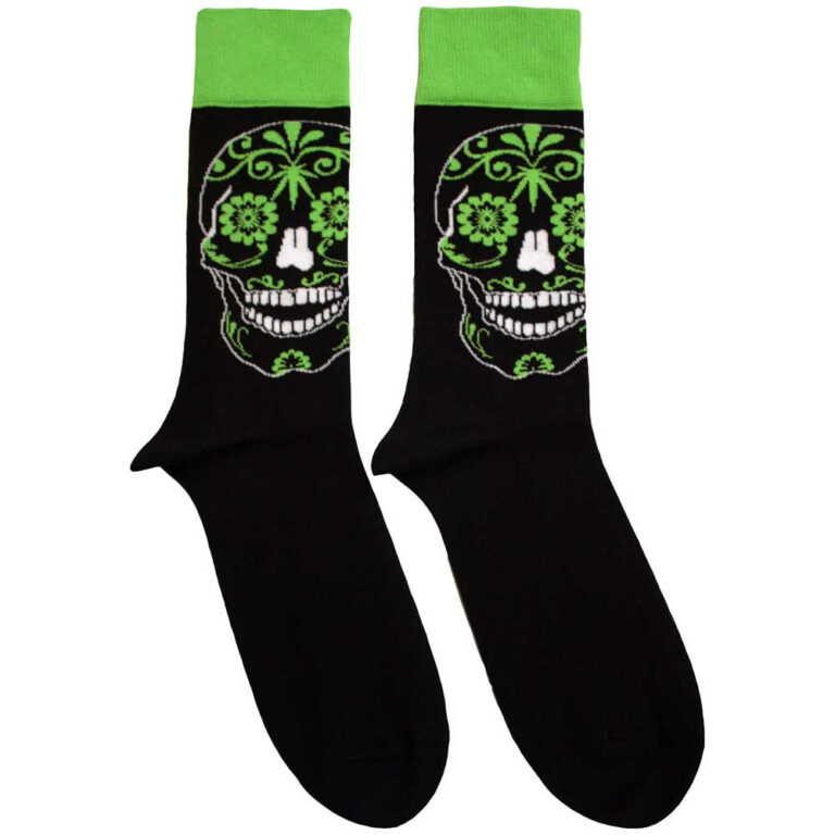 Cypress Hill Unisex Skull Black Socks