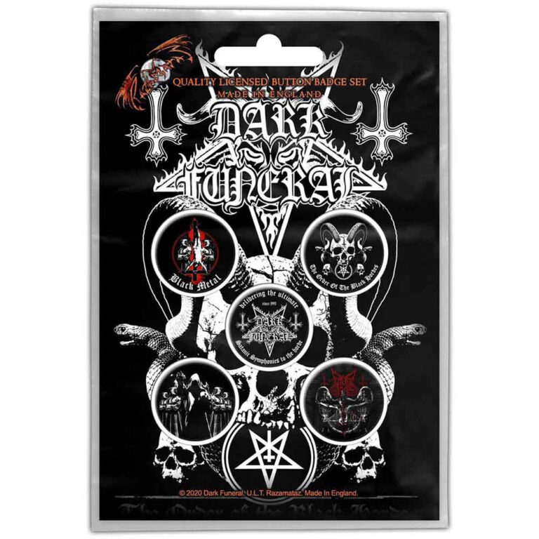 Dark Funeral The Black Hordes Badge Pack