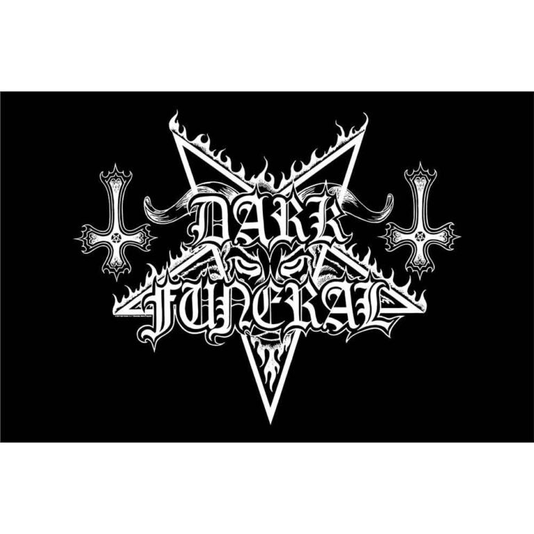 Dark Funeral Logo Textile Poster