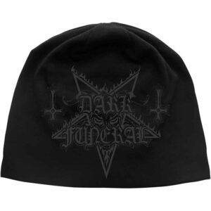Dark Funeral Unisex Logo JD Print Black Beanie Hat