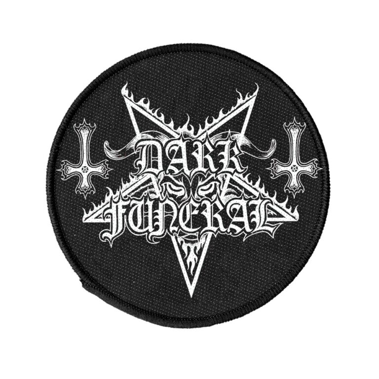 Dark Funeral – LOGO (CIRCLE) (WOVEN)  Patch