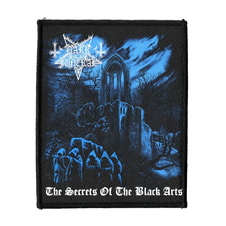 Dark Funeral – THE SECRETS OF THE BLACK ARTS (WOVEN)  Patch