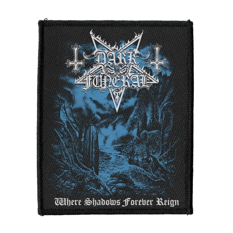 Dark Funeral – WHERE SHADOWS FOREVER REIGN (WOVEN)  Patch