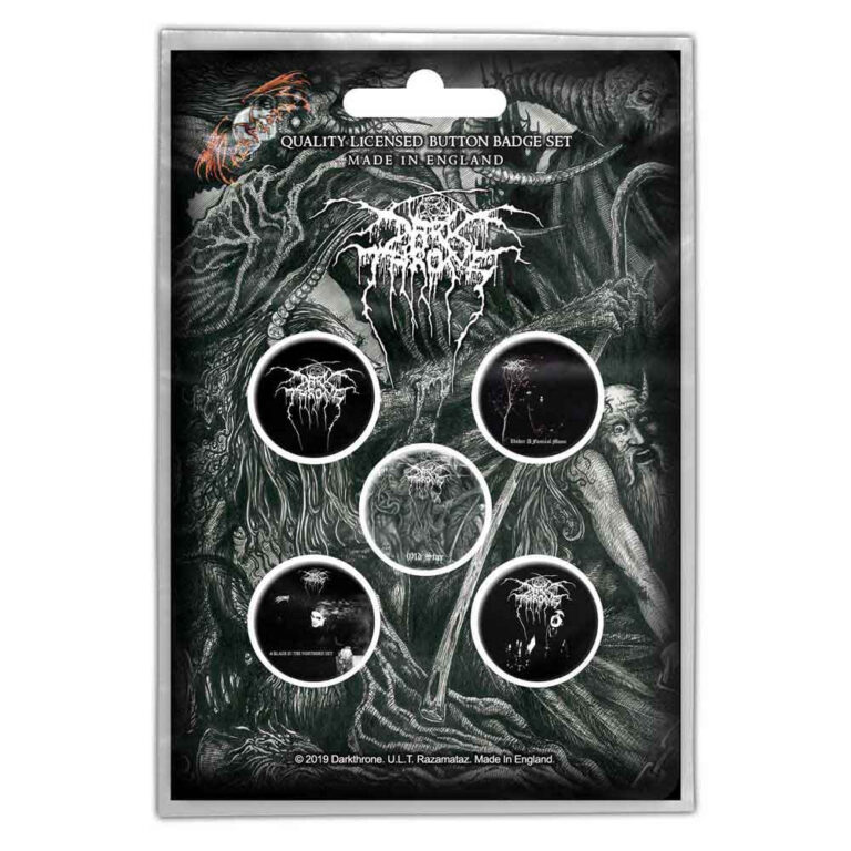 Darkthrone Old Star Badge Pack