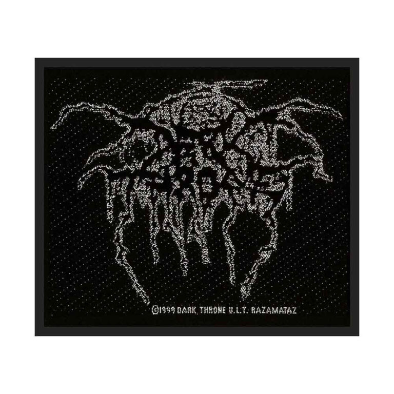 Darkthrone Lurex Logo Patch