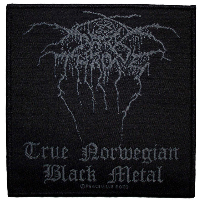 Darkthrone Black Metal Patch