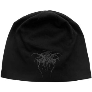 Darkthrone Unisex Logo JD Print Black Beanie Hat
