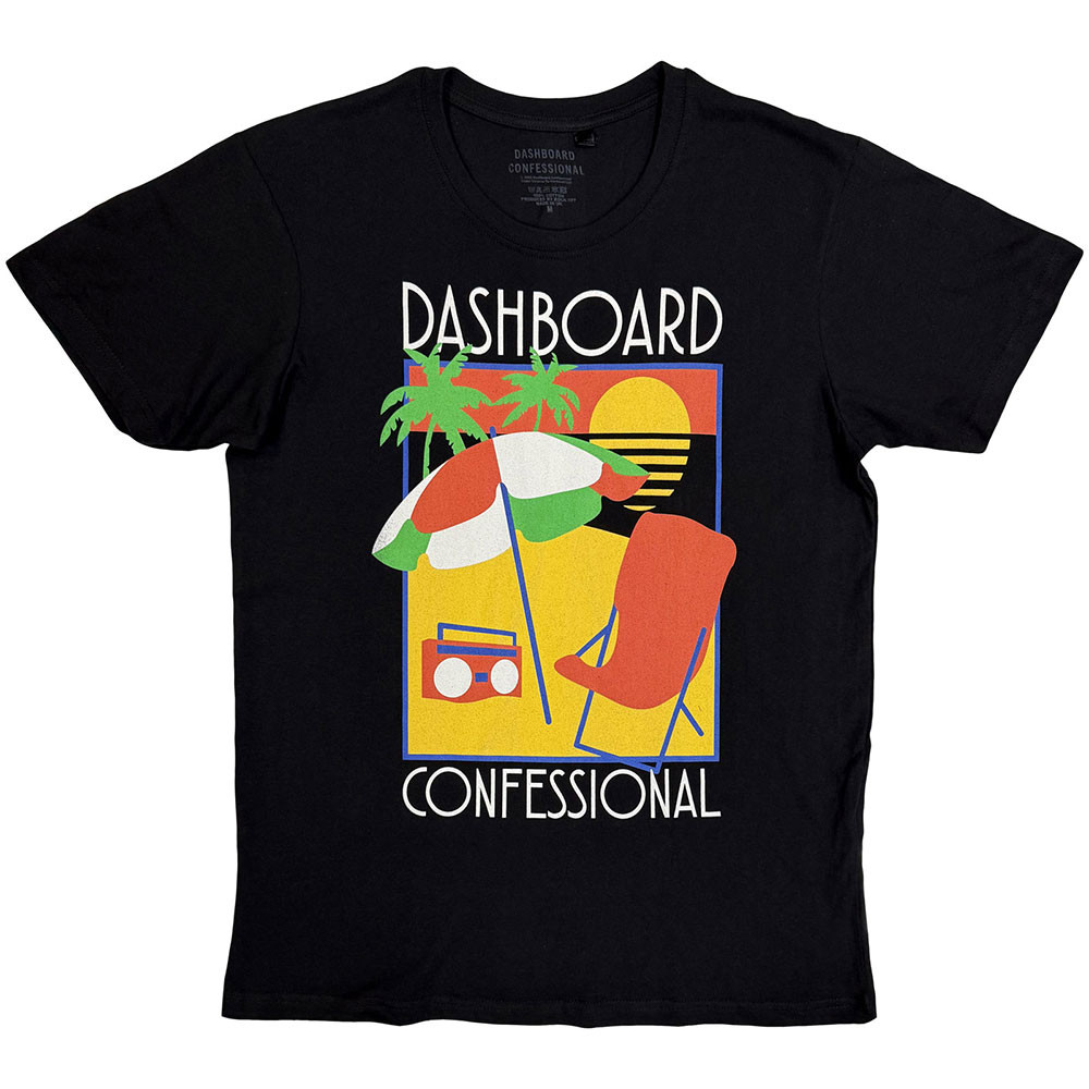 Dashboard Confessional Vacation Tour T-Shirt