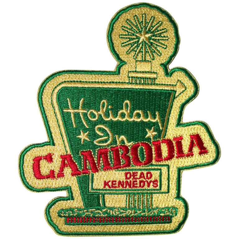 Dead Kennedys Holiday In Cambodia Patch