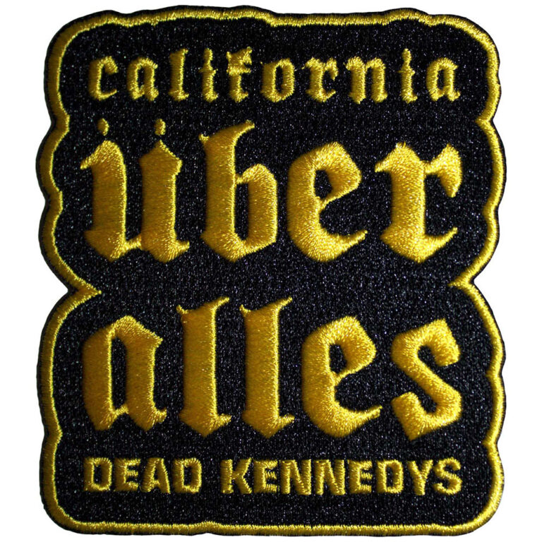 Dead Kennedys California Uber Alles Yellow Patch