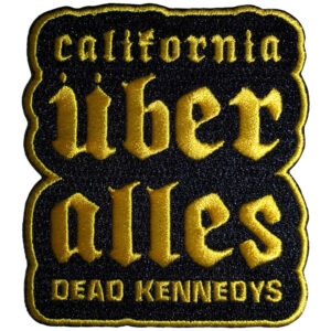 Dead Kennedys California Uber Alles Yellow Patch