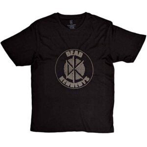 Dead Kennedys Circle Logo Black Hi-Build T-Shirt