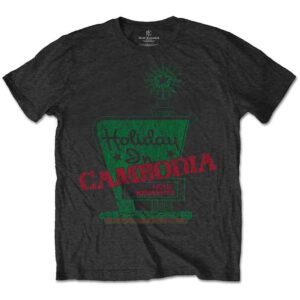 Dead Kennedys Holiday in Cambodia Charcoal Grey T-Shirt