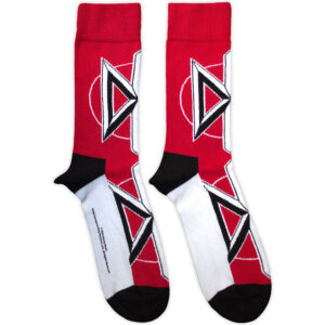 Dead Kennedys Unisex Logo Red UK Size 7 - 11 Ankle Socks
