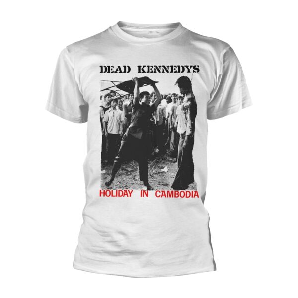 Dead Kennedys - Holiday In Cambodia (white) T-Shirt