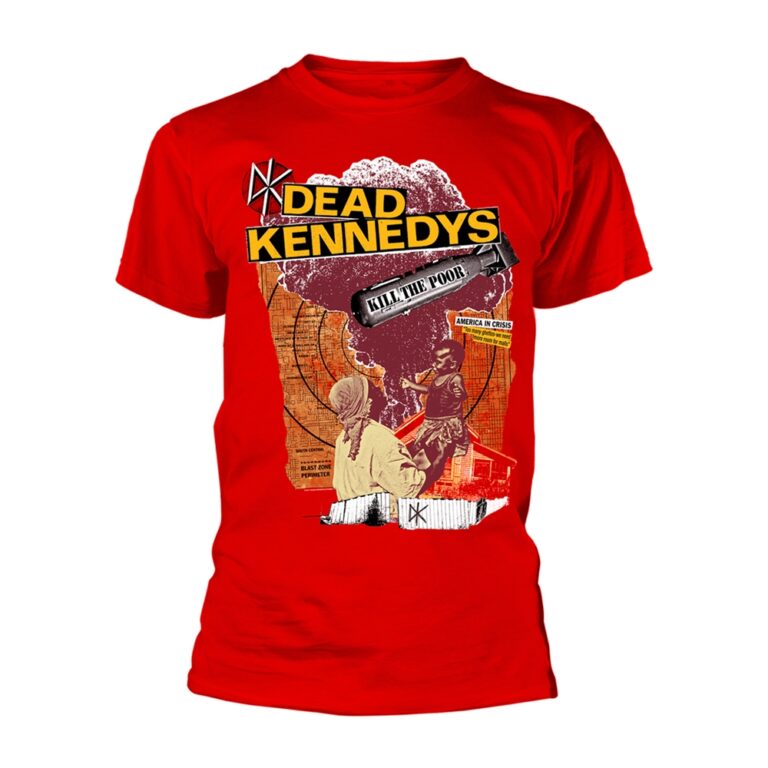 Dead Kennedys – Kill The Poor (red) T-Shirt