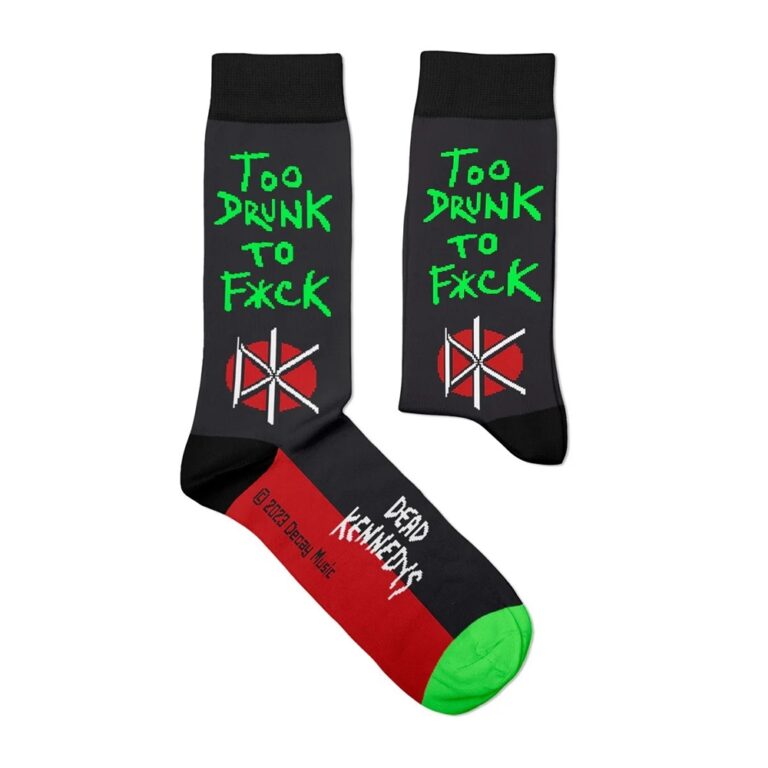 Dead Kennedys – TOO DRUNK (EUR 41-46/UK 7½-11½/US 8-12) Socks