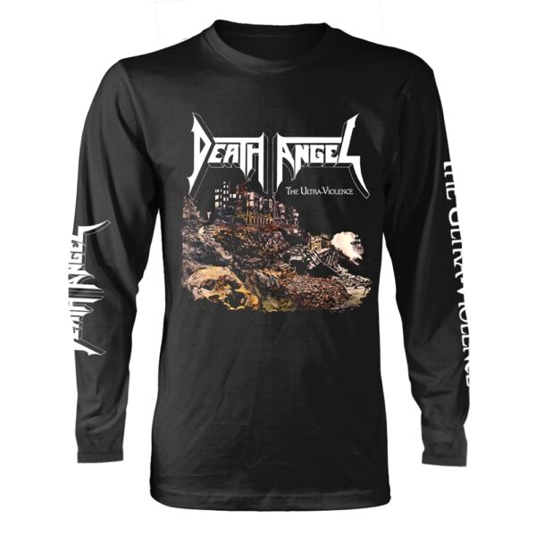 Death Angel - The Ultra-violence (black) Long Sleeved T-Shirt
