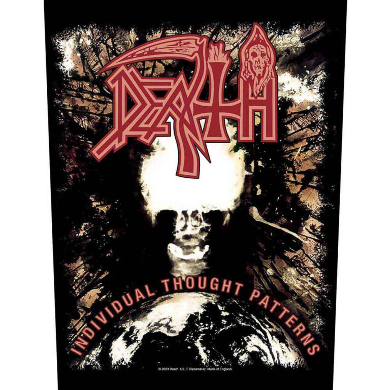 Death Individual Thought Patterns Back Patch