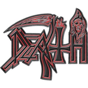 Death Human Logo Pin Badge