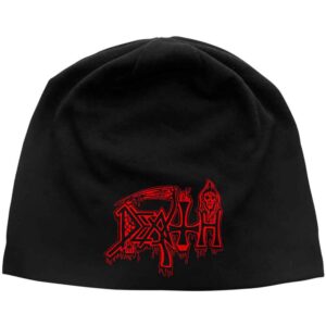 Death Unisex Logo JD Print Black Beanie Hat
