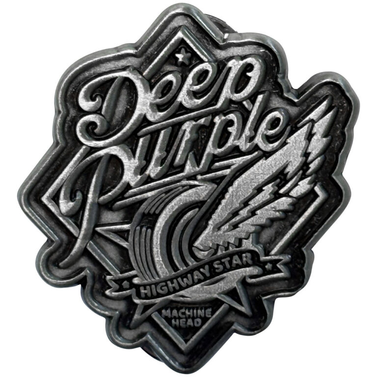 Deep Purple Highway Star Pin Badge