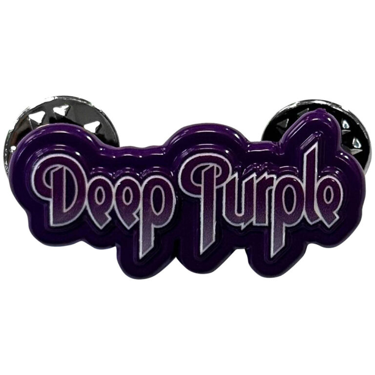 Deep Purple Logo Pin Badge
