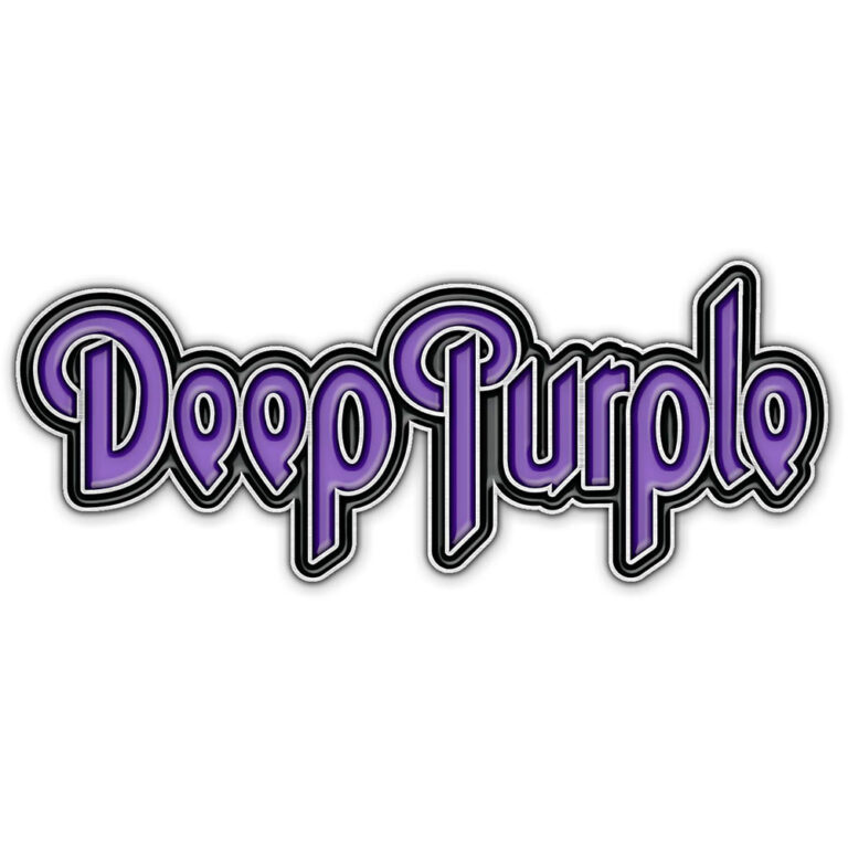 Deep Purple Logo Pin Badge