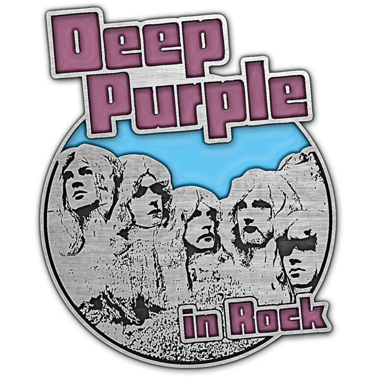 Deep Purple In Rock Pin Badge