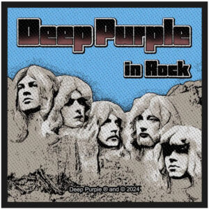 Deep Purple In Rock Woven Patch