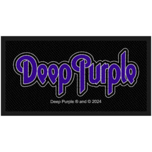 Deep Purple Logo Woven Patch