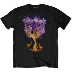 Deep Purple Pheonix Rising Black T-Shirt