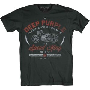 Deep Purple Speed King Black T-Shirt