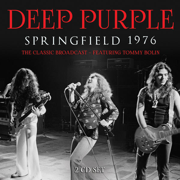 Deep Purple – SPRINGFIELD 1976 (2CD) Compact Disc Double