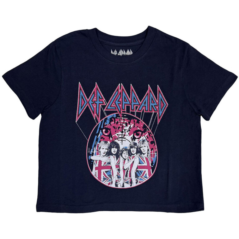 Def Leppard Pyro Tour Ladies Crop Top