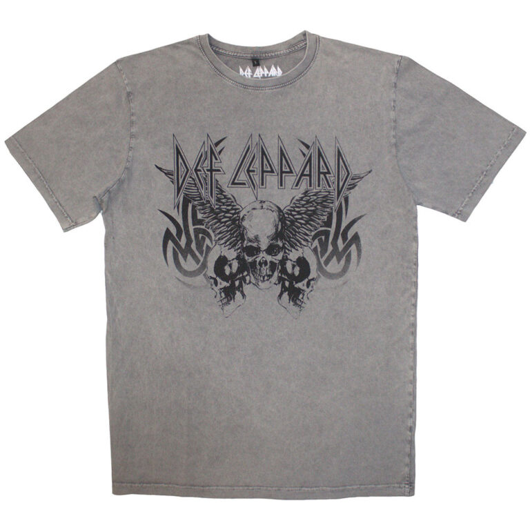 Def Leppard Tribal Skull T-Shirt