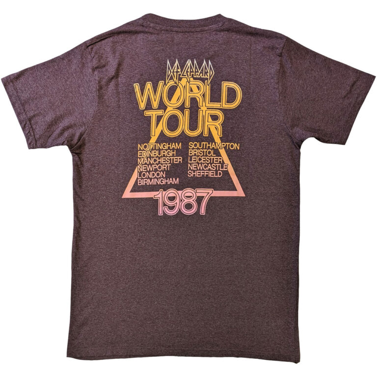 Def Leppard Hysteria World Tour T-Shirt