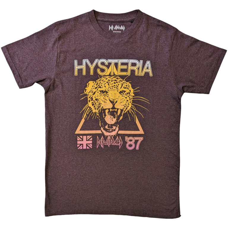 Def Leppard Hysteria World Tour T-Shirt