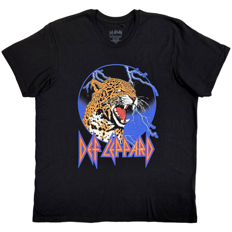 Def Leppard Lightning Leopard T-Shirt