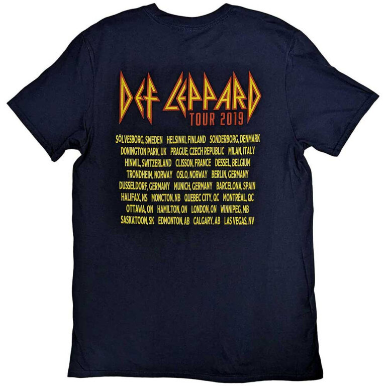 Def Leppard Rock Of Ages Tour 2019 T-Shirt