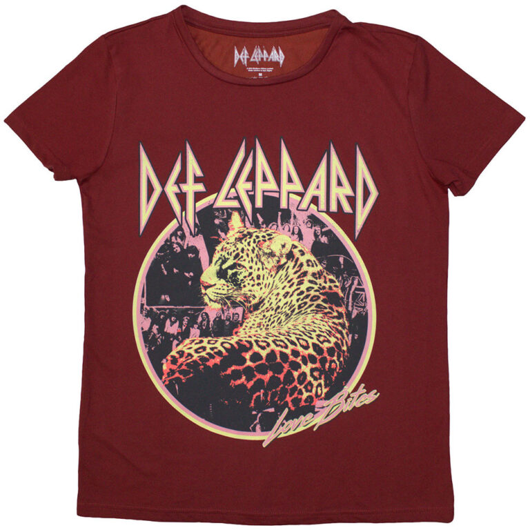 Def Leppard Love Bites Ladies T-Shirt