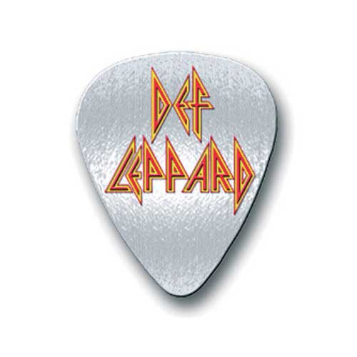 Def Leppard Pick Logo Pin Badge