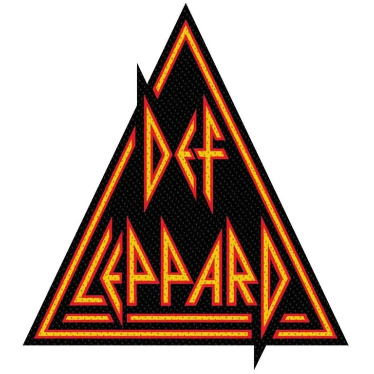 Def Leppard Logo Cut Out Patch