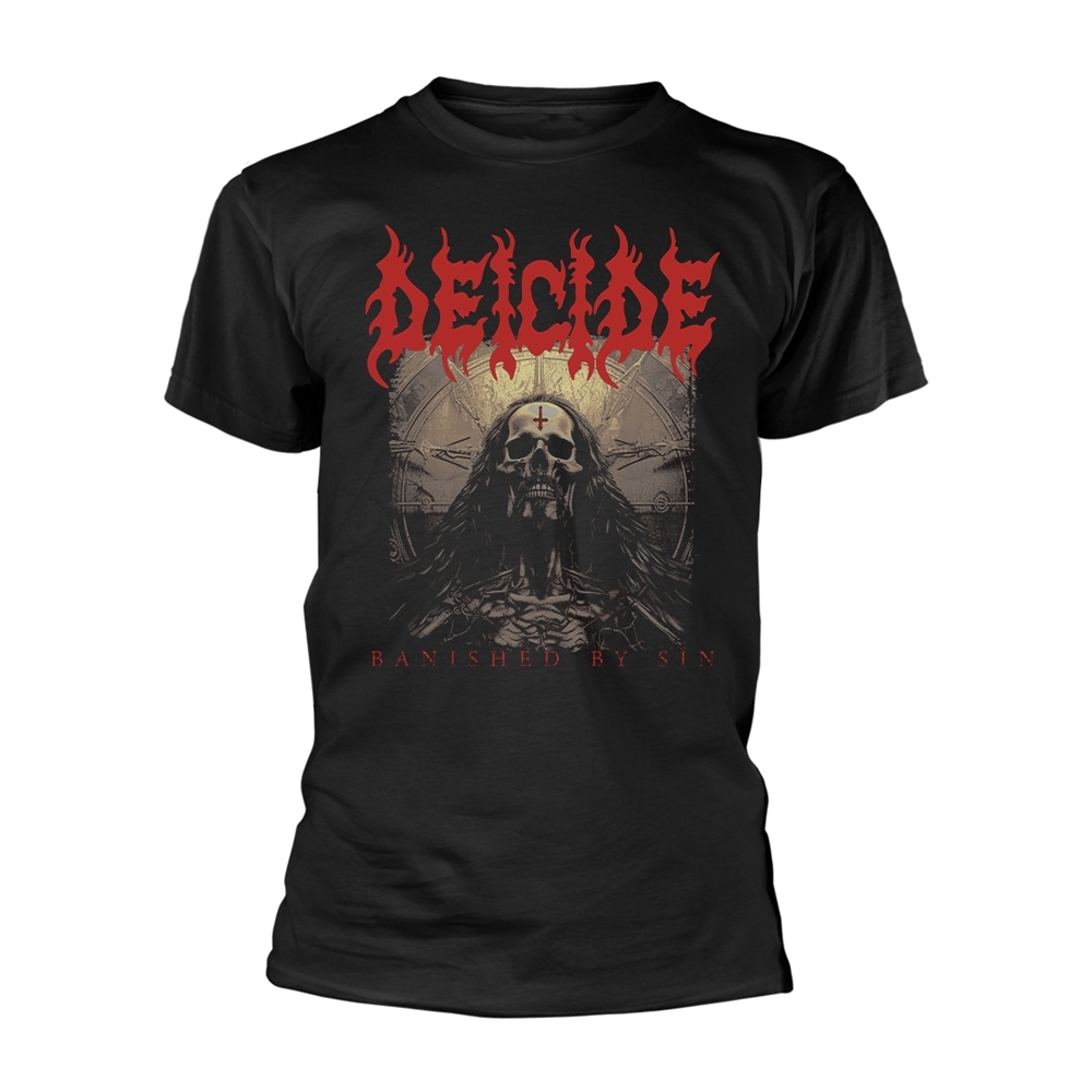 Deicide – Banished By Sin (eu Tour 2024) T-Shirt (Front / Back Print)