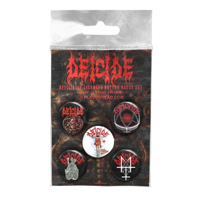 Deicide – DEICIDE BUTTON BADGE SET