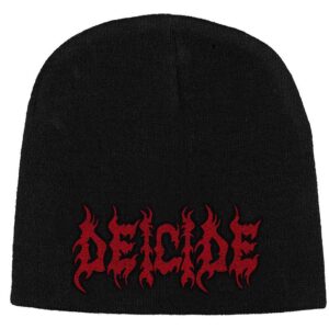 Deicide Unisex Logo Black Beanie Hat