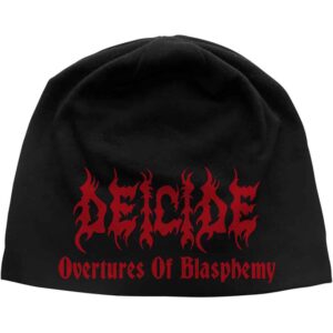 Deicide Unisex Overtures of Blasphemy Black Beanie Hat