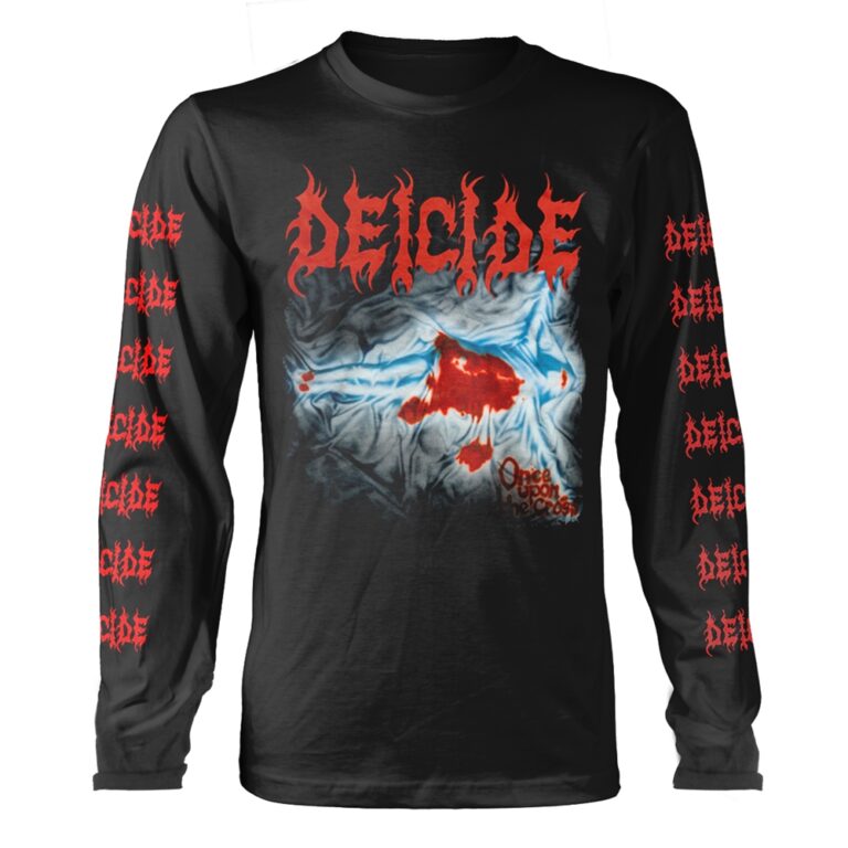 Deicide – Once Upon The Cross (black) Long Sleeved T-Shirt