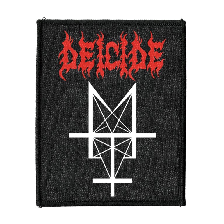 Deicide – TRIFIXION (WOVEN)  Patch