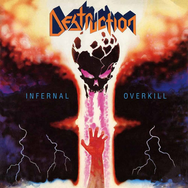 Destruction – INFERNAL OVERKILL (ORANGE/ BLUE MIXED W/ YELLOW VINYL) Vinyl LP